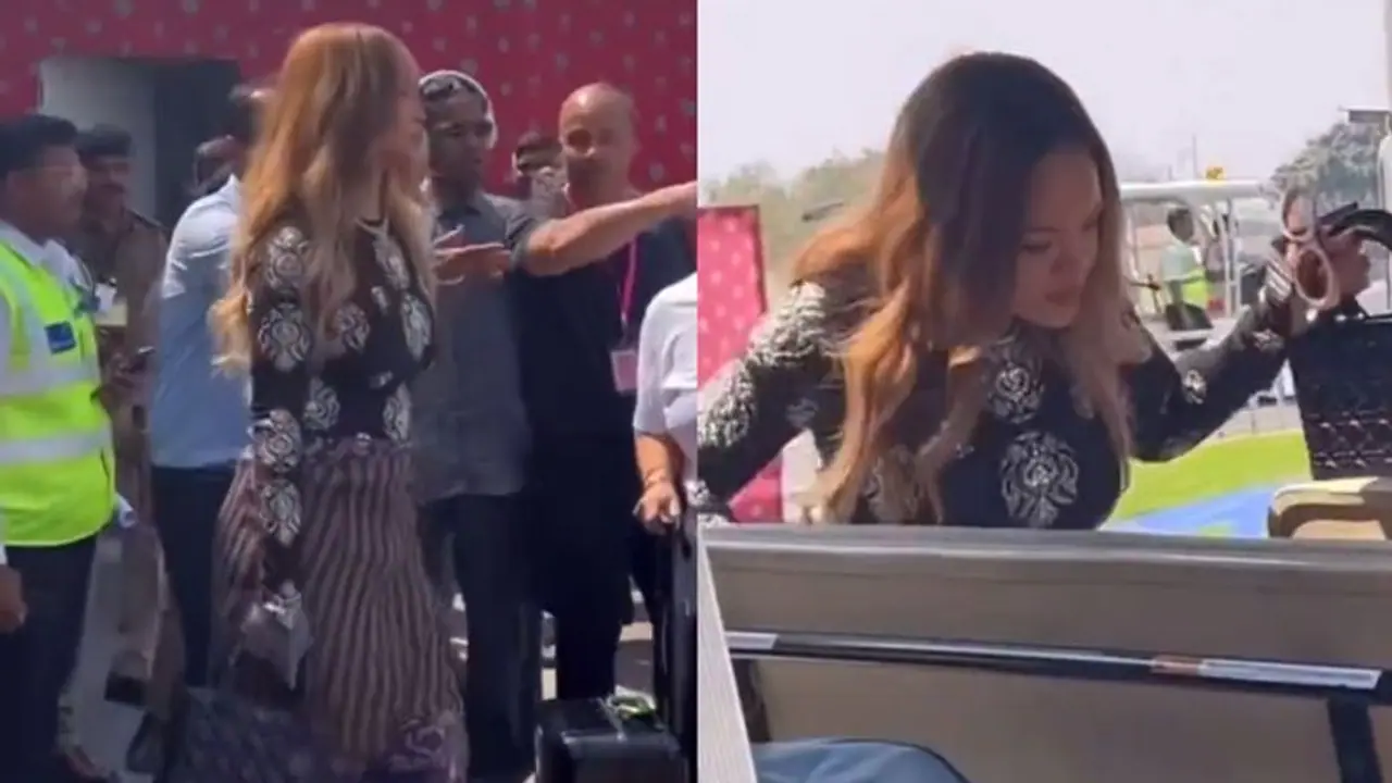WATCH: Rihanna arrives at Jamnagar for Anant Ambani, Radhika Merchant's pre wedding festivities WATCH: Rihanna arrives at Jamnagar for Anant Ambani, Radhika Merchant's pre wedding festivities