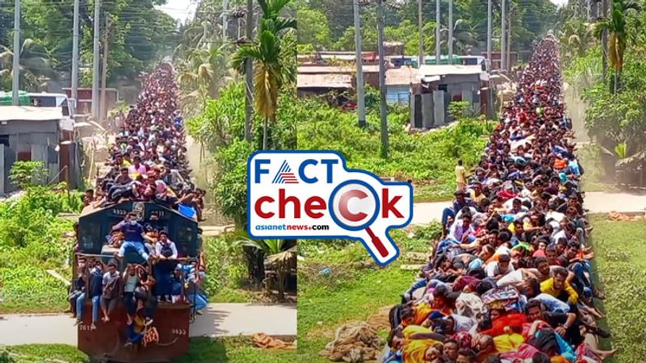 യാത്രക്കാർ ട്രെയിനിന്‍റെ മുകളില്‍ വലിഞ്ഞുകയറി, ഒരിഞ്ച് സ്ഥലം ബാക്കിയില്ല, നല്ല വേഗവും! വീഡിയോ എവിടെ നിന്ന്? 