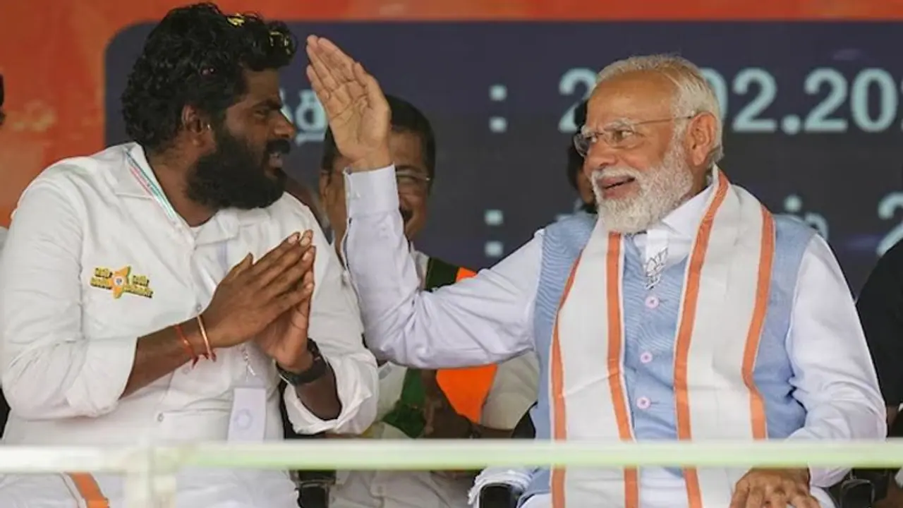 பிரதமர் சொன்னதாலே தேர்தலில் நிற்கிறேன்! எனக்கு டெல்லி அரசியலை விட தமிழ்நாடு அரசியல் தான் பிடிக்கும்! அண்ணாமலை!