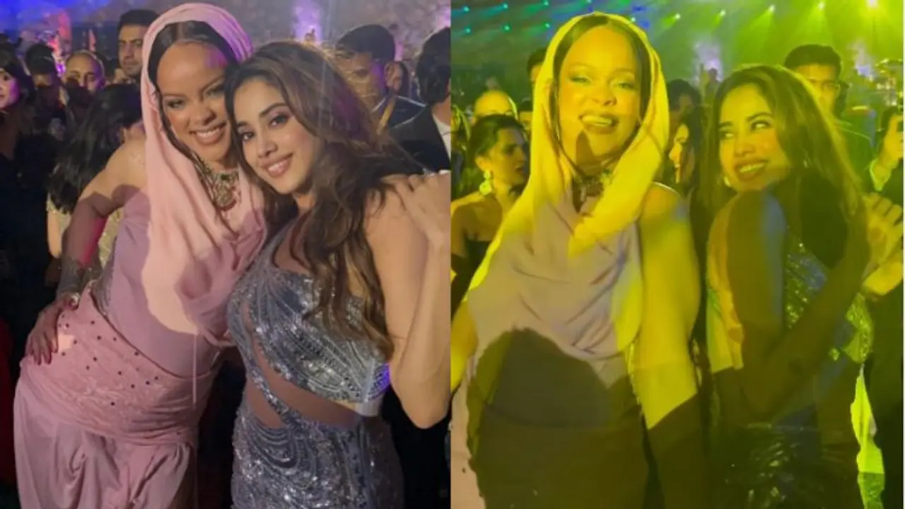 WATCH: Rihanna dances with Janhvi Kapoor on 'Zingaat' song at Anant Ambani Radhika Merchant's pre wedding bash WATCH: Rihanna dances with Janhvi Kapoor on 'Zingaat' song at Anant Ambani Radhika Merchant's pre wedding bash