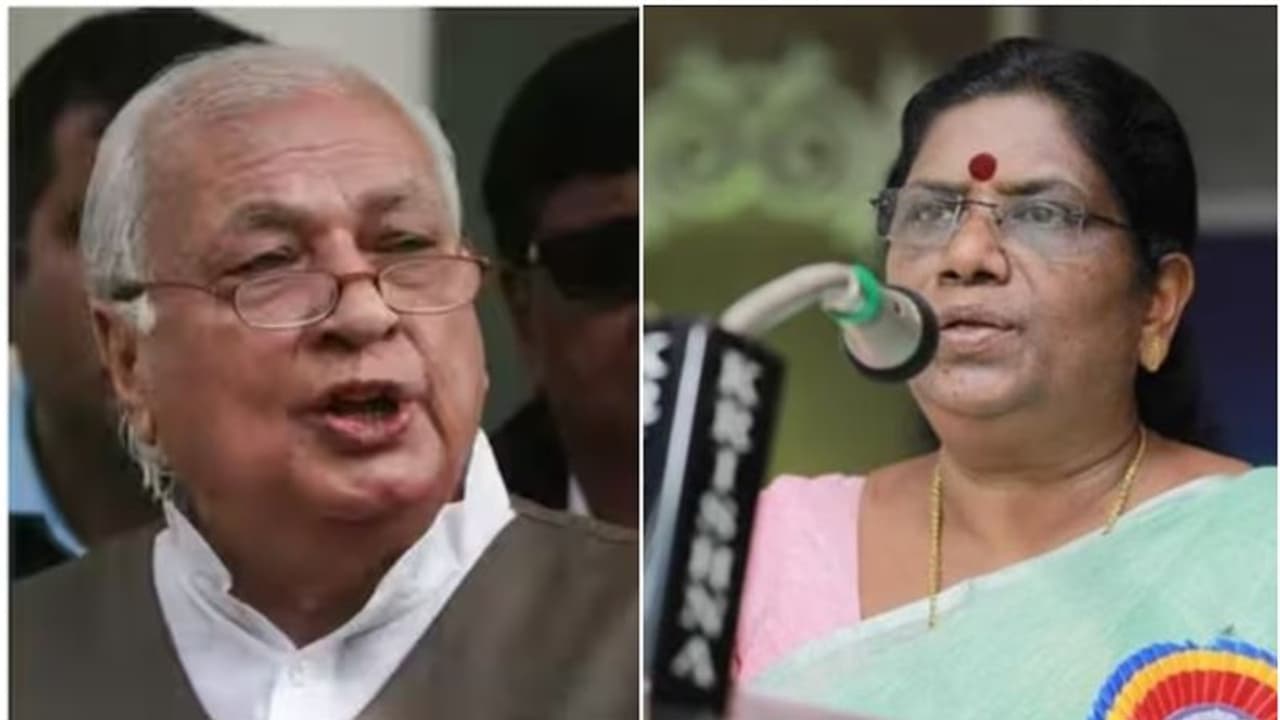 സിദ്ധാര്ത്ഥന്റെ മരണം: 'വിസിയെ സസ്പെൻഡ് ചെയ്തതിനോട് യോജിക്കാനാകില്ല'; ഗവർണർക്കെതിരെ ചിഞ്ചുറാണി സിദ്ധാര്ത്ഥന്റെ മരണം: 'വിസിയെ സസ്പെൻഡ് ചെയ്തതിനോട് യോജിക്കാനാകില്ല'; ഗവർണർക്കെതിരെ ചിഞ്ചുറാണി