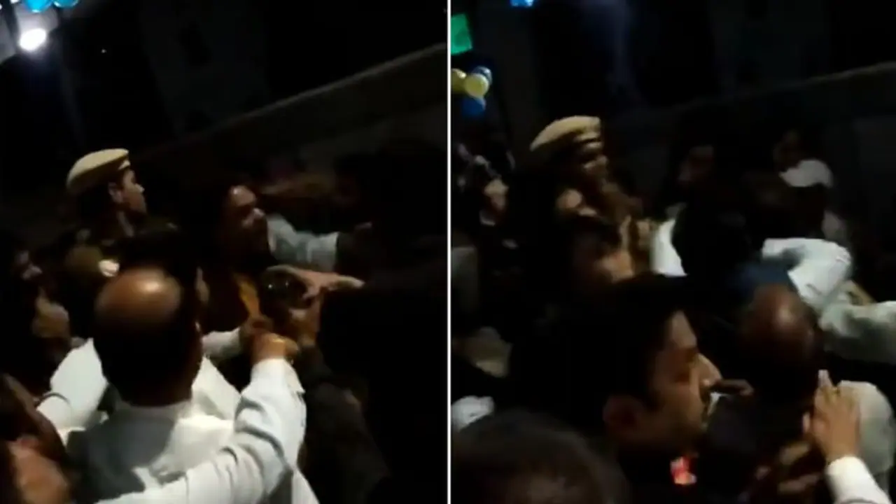Viral Video: AAP's Somnath Bharti allegedly assaulted by party workers in Delhi; BJP responds (WATCH)