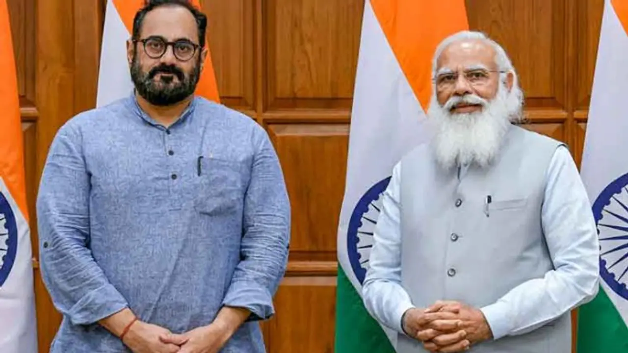 ಪ್ರಧಾನಿ ಮೋದಿ ಗರಿಷ್ಠ ಆಡಳಿತ ಸಾಧನೆಗೆ ಎಐ ನೆರವು: ರಾಜೀವ್ ಚಂದ್ರಶೇಖರ್ ಪ್ರಧಾನಿ ಮೋದಿ ಗರಿಷ್ಠ ಆಡಳಿತ ಸಾಧನೆಗೆ ಎಐ ನೆರವು: ರಾಜೀವ್ ಚಂದ್ರಶೇಖರ್