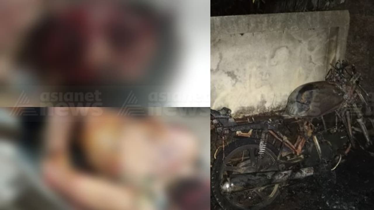 ബൈക്ക് നിയന്ത്രണം വിട്ട് ഇലക്ട്രിക് പോസ്റ്റിൽ ഇടിച്ചു, തീപിടിച്ചു; യാത്രക്കാരായ രണ്ട് യുവാക്കളും മരിച്ചു ബൈക്ക് നിയന്ത്രണം വിട്ട് ഇലക്ട്രിക് പോസ്റ്റിൽ ഇടിച്ചു, തീപിടിച്ചു; യാത്രക്കാരായ രണ്ട് യുവാക്കളും മരിച്ചു