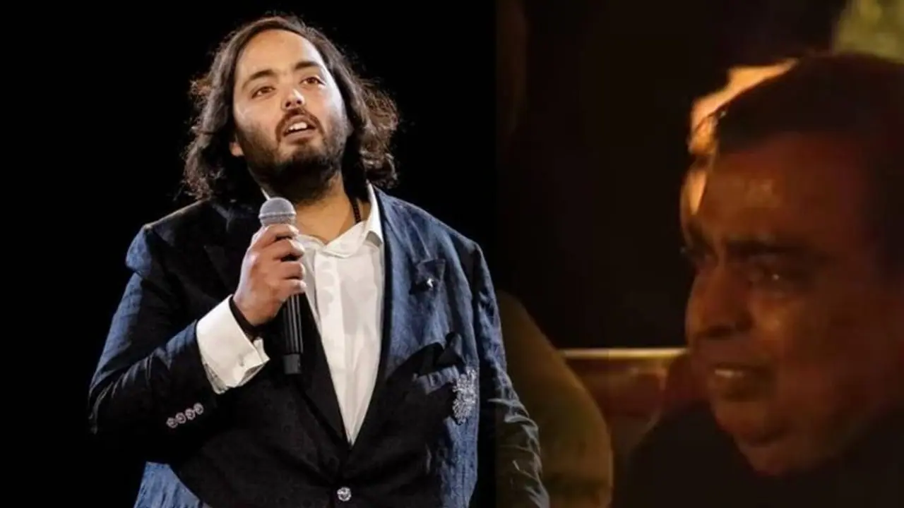 மகன் ஆனந்த் அம்பானி பேச்சைக் கேட்டு அழுத முகேஷ் அம்பானி; நெகிழ வைக்கும் வீடியோ!