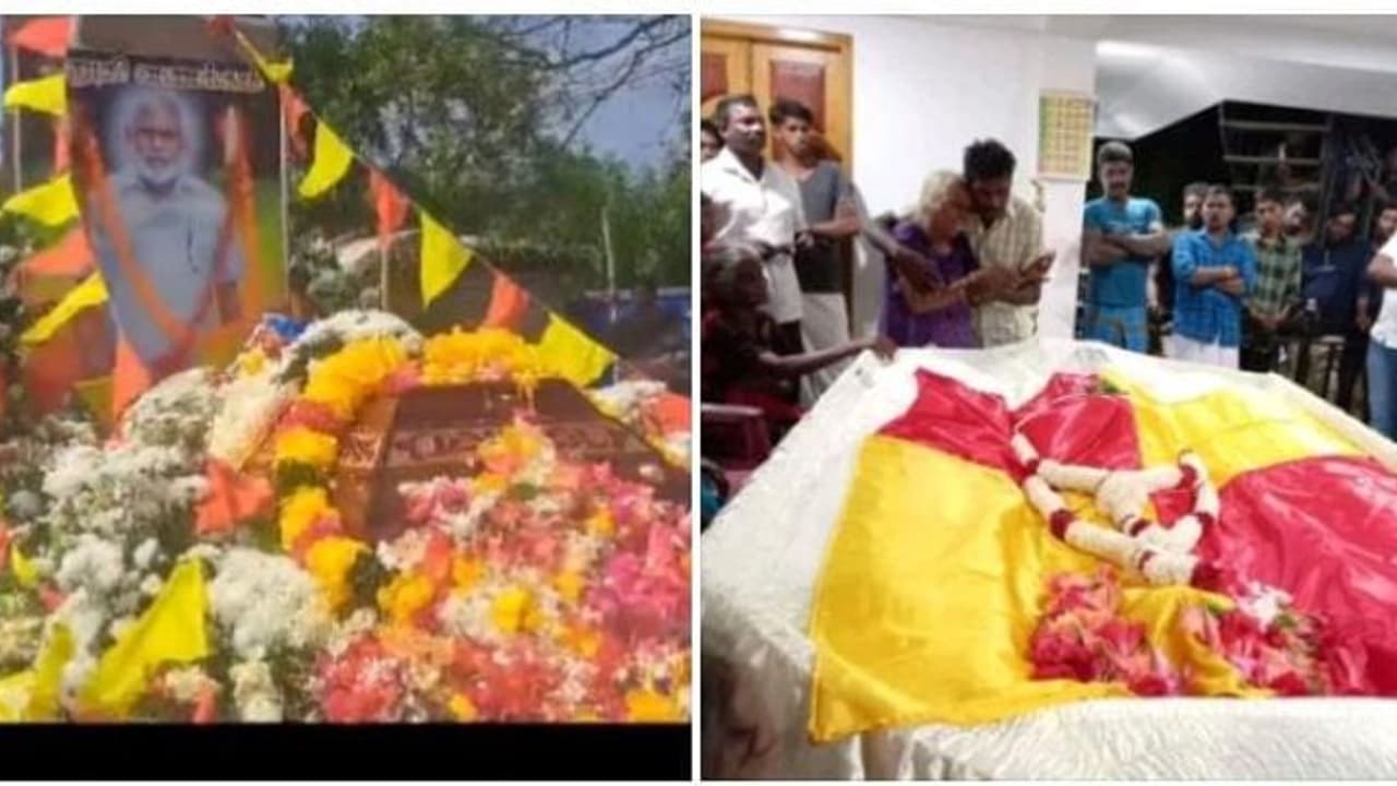 இலங்கையில் சாந்தன் உடல் இன்று அடக்கம்... கதறி அழும் தாய் இறுதி சடங்கில் குவித்த தமிழர்கள்