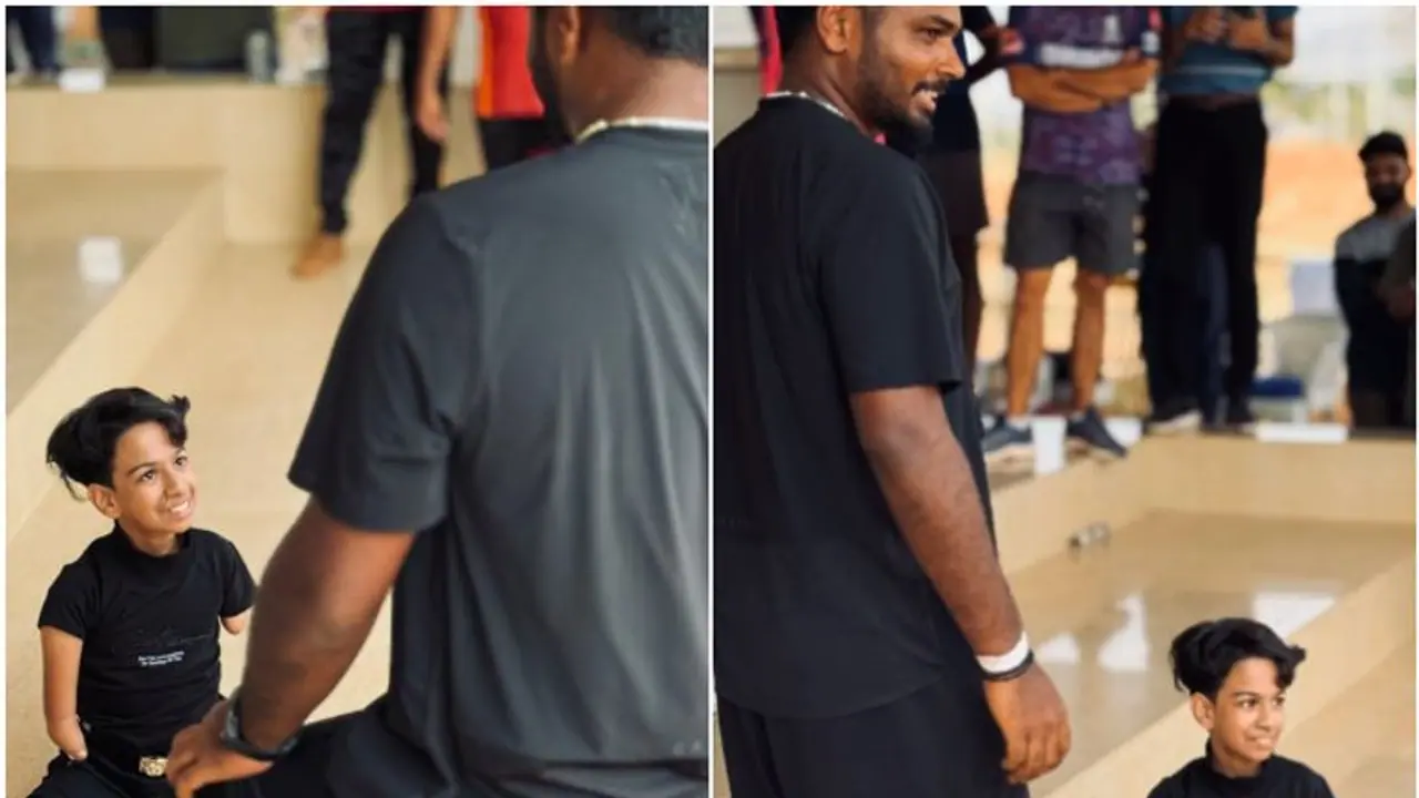 യാസീന്റെ കൂടെ കളിച്ചും ചിരിച്ചും സഞ്ജു! ഭിന്നശേഷിക്കരനായ 11കാരന്റെ ആഗ്രഹം സാധിച്ചുകൊടുത്ത് ഇന്ത്യന് താരം യാസീന്റെ കൂടെ കളിച്ചും ചിരിച്ചും സഞ്ജു! ഭിന്നശേഷിക്കരനായ 11കാരന്റെ ആഗ്രഹം സാധിച്ചുകൊടുത്ത് ഇന്ത്യന് താരം