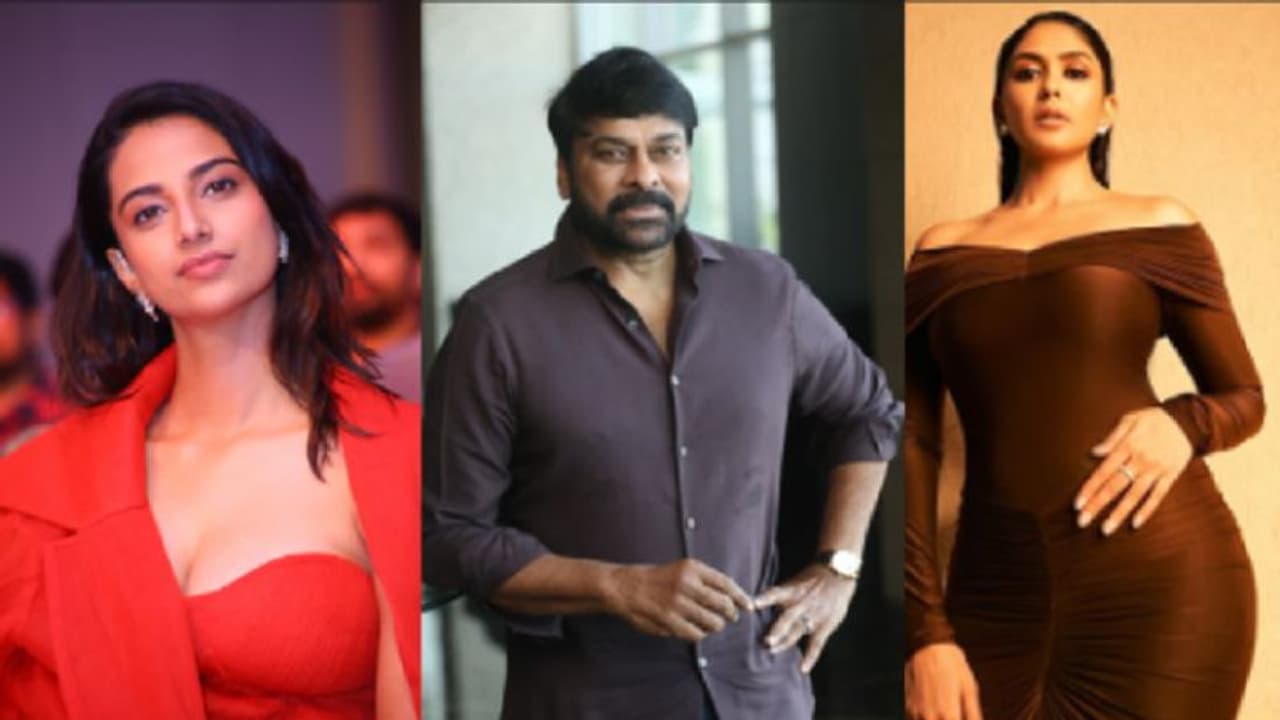 `విశ్వంభర`లో మృణాల్‌ ఠాకూర్‌, మీనాక్షి చౌదరి..? చిరంజీవి కెరీర్‌లోనే బిగ్గెస్ట్ బడ్జెట్‌..?