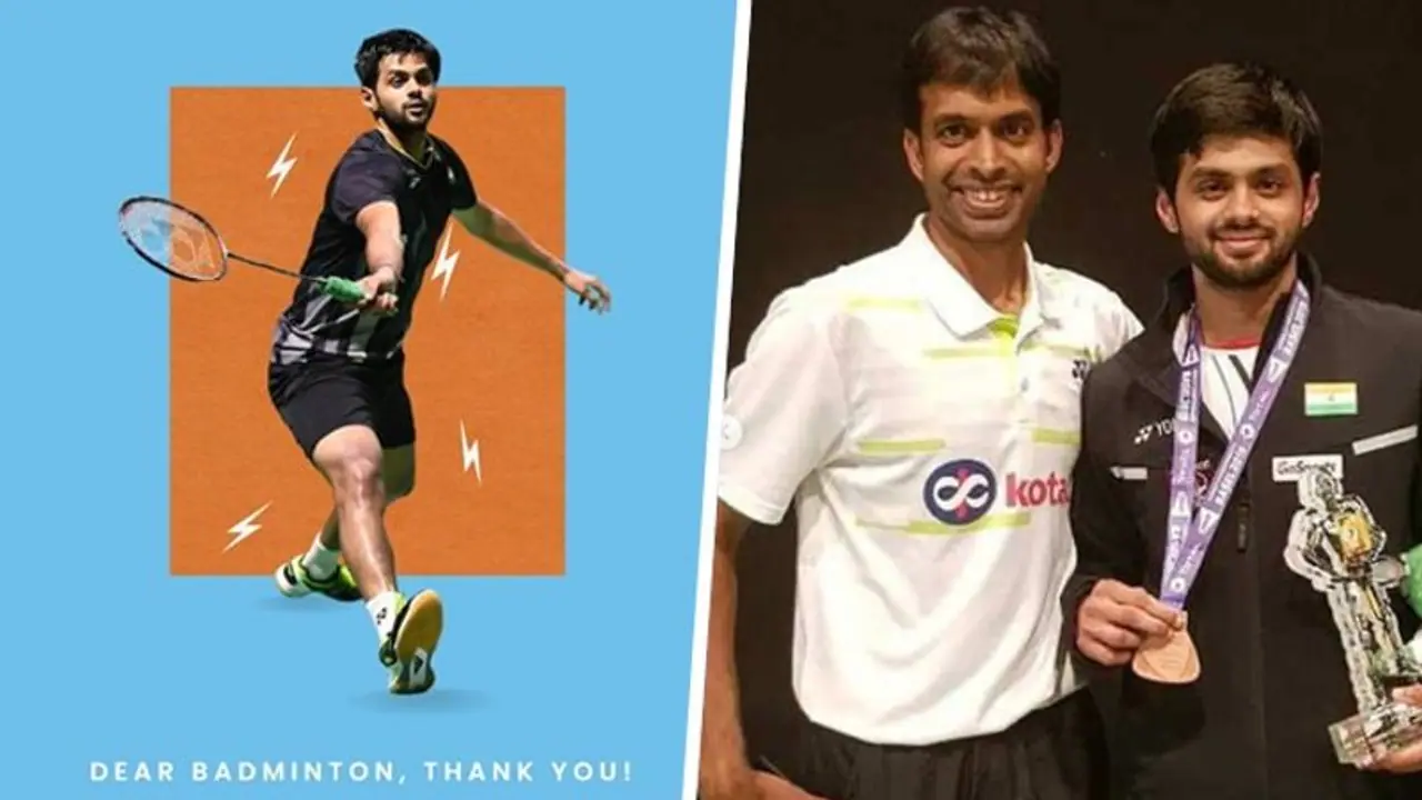 Indian shuttler B Sai Praneeth retires from international badminton, pens heartfelt thank you to Gopichand Indian shuttler B Sai Praneeth retires from international badminton, pens heartfelt thank you to Gopichand