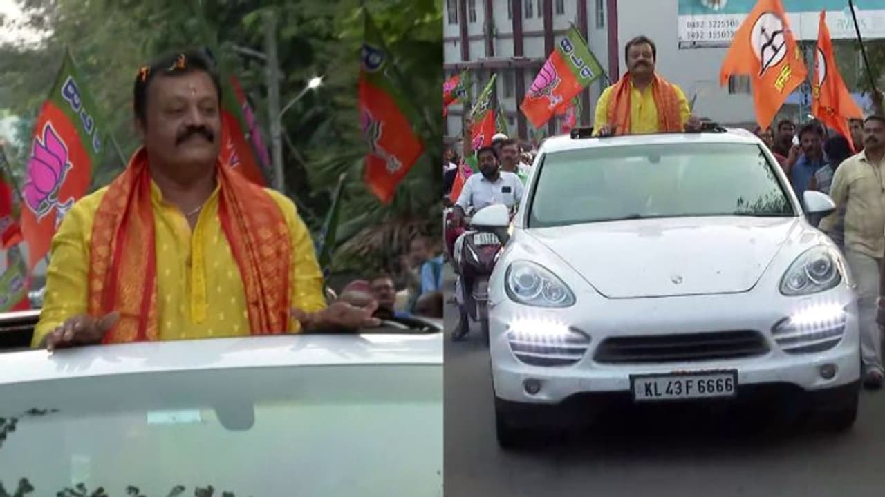 കിരീട വിവാദത്തിൽ പ്രതികരണവുമായി സുരേഷ് ഗോപി, റോഡ് ഷോയോടെ തെരഞ്ഞെടുപ്പ് പ്രചാരണത്തിന് തുടക്കം കിരീട വിവാദത്തിൽ പ്രതികരണവുമായി സുരേഷ് ഗോപി, റോഡ് ഷോയോടെ തെരഞ്ഞെടുപ്പ് പ്രചാരണത്തിന് തുടക്കം