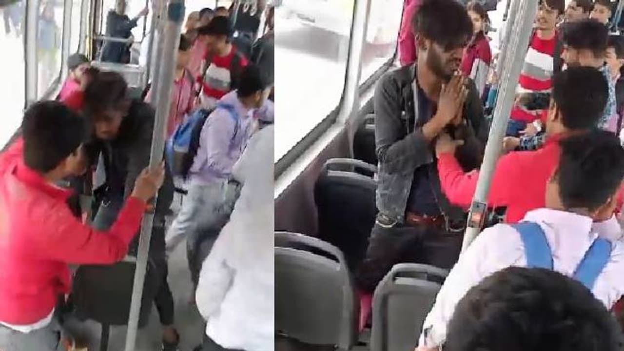 വന്നവനും നിന്നവനും പോയവനും അടിച്ചു; ദില്ലിയിലെ ബസിൽ യുവാക്കളെ തല്ലിച്ചതച്ച് യാത്രക്കാർ