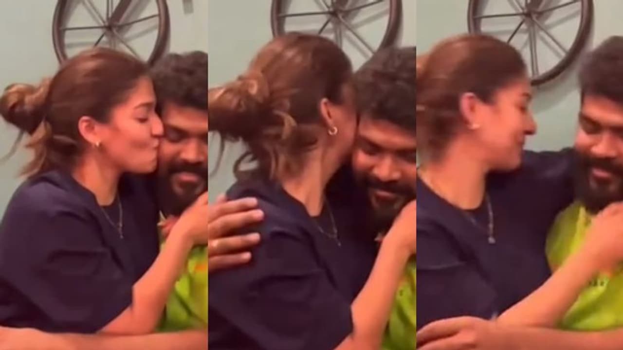 'പിരിയില്ലൊരിക്കലും ഞങ്ങള്', കെട്ടിപ്പിടിച്ചും ചുംബിച്ചും വീഡിയോയില് നയൻതാരയും വിഘ്നേശ് ശിവനും 'പിരിയില്ലൊരിക്കലും ഞങ്ങള്', കെട്ടിപ്പിടിച്ചും ചുംബിച്ചും വീഡിയോയില് നയൻതാരയും വിഘ്നേശ് ശിവനും