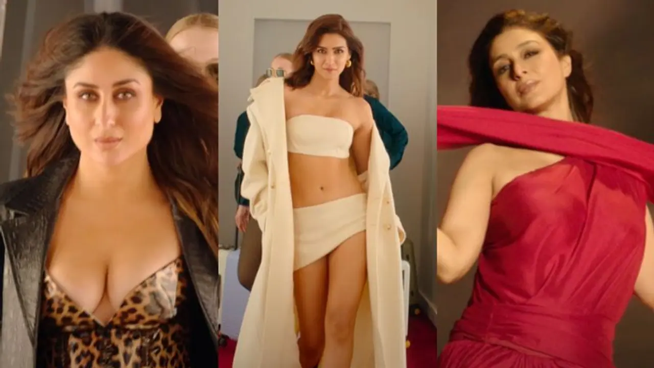 'Crew' song out: Tabu, Kareena Kapoor Khan, Kriti Sanon starrer releases new song titled 'Naina'