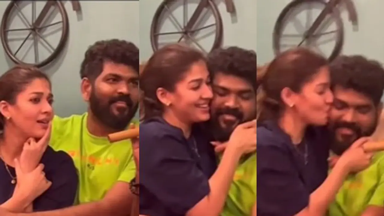 WATCH: Nayanthara hugs, kisses husband Vignesh Shivan in viral video days after 'Jawan' actress unfollowed him WATCH: Nayanthara hugs, kisses husband Vignesh Shivan in viral video days after 'Jawan' actress unfollowed him