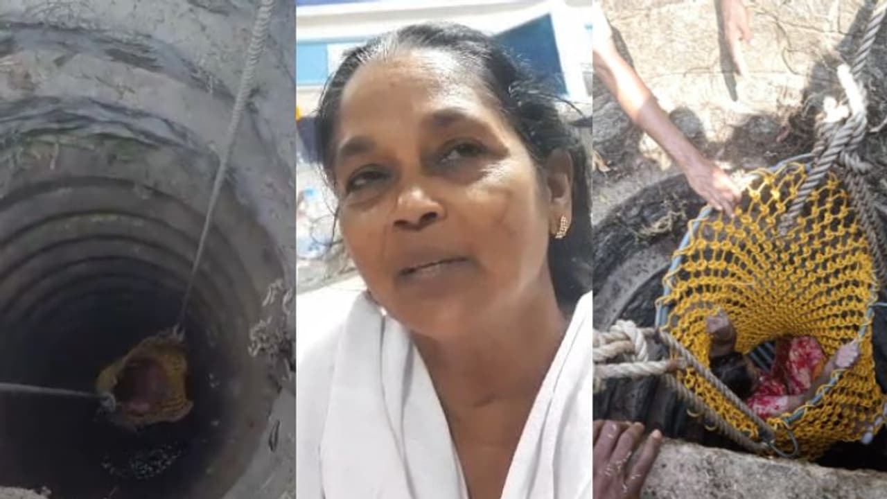 'എല്ലാരും തിരഞ്ഞു നടക്കുമ്പോ രാത്രി മുഴുവൻ ഞാൻ കിണറ്റിൽ, ആരുമറിഞ്ഞില്ല': 20 മണിക്കൂർ, നടുക്കം മാറാതെ എലിസബത്ത് 'എല്ലാരും തിരഞ്ഞു നടക്കുമ്പോ രാത്രി മുഴുവൻ ഞാൻ കിണറ്റിൽ, ആരുമറിഞ്ഞില്ല': 20 മണിക്കൂർ, നടുക്കം മാറാതെ എലിസബത്ത്