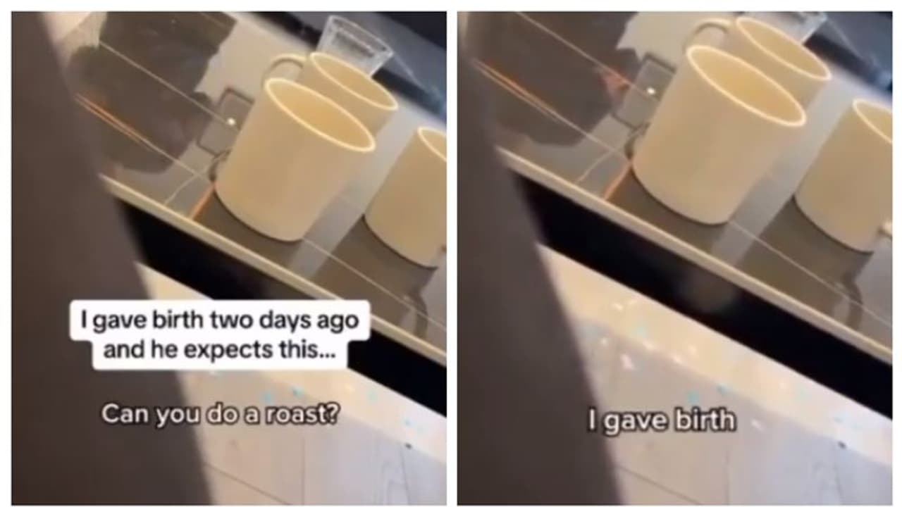 പ്രസവിച്ച് രണ്ടാം ദിനം, ഭാര്യയോട് ഭക്ഷണമുണ്ടാക്കാൻ ആവശ്യപ്പെട്ട് ഭർത്താവ്; വീഡിയോ കണ്ട് അമ്പരന്ന് സോഷ്യൽ മീഡിയ പ്രസവിച്ച് രണ്ടാം ദിനം, ഭാര്യയോട് ഭക്ഷണമുണ്ടാക്കാൻ ആവശ്യപ്പെട്ട് ഭർത്താവ്; വീഡിയോ കണ്ട് അമ്പരന്ന് സോഷ്യൽ മീഡിയ