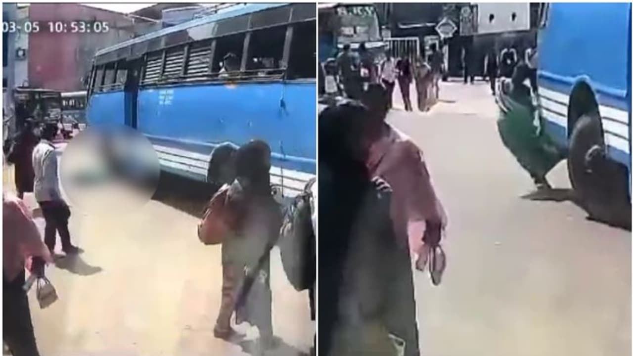 വീട്ടമ്മയുടെ കാലിലൂടെ സ്വകാര്യ ബസിന്‍റെ ടയര്‍ കയറിയിറങ്ങി, കാല്‍വിരലുകള്‍ അറ്റു