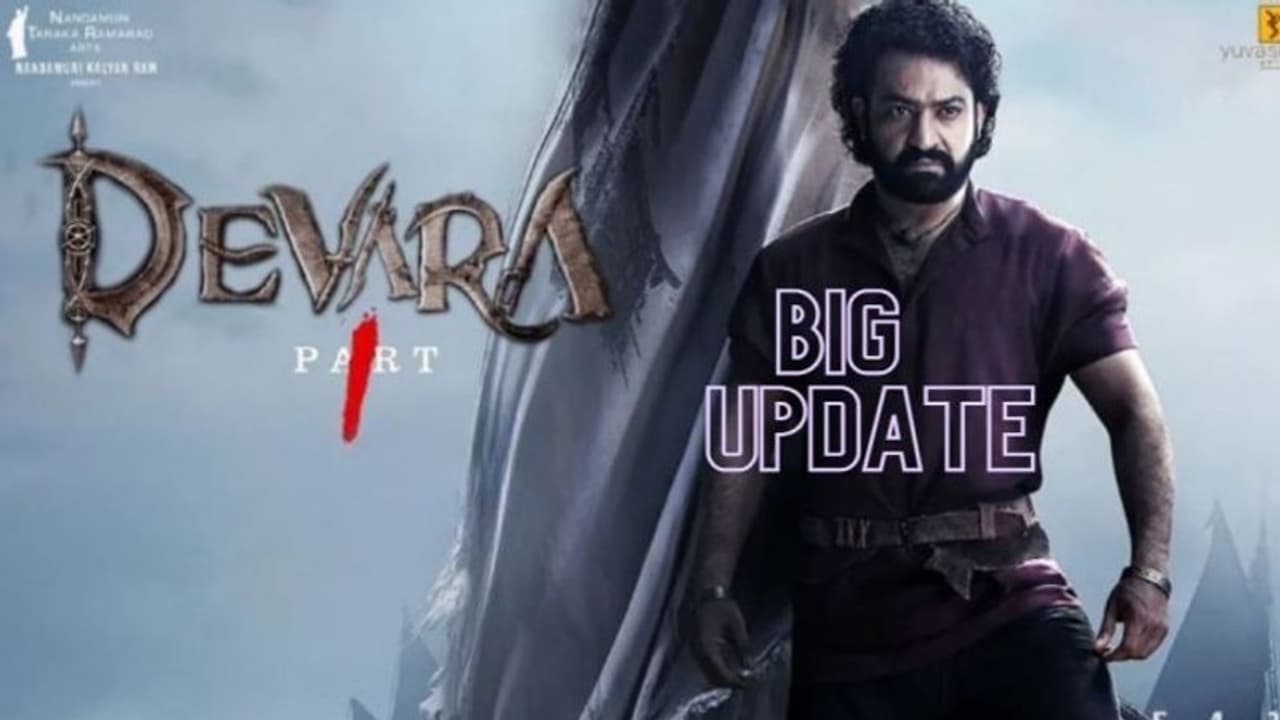 #Devara:అప్పుడే 'దేవర' బిగ్ అప్డేట్ ? టీమ్ కు ఎన్టీఆర్ ఆదేశం #Devara:అప్పుడే 'దేవర' బిగ్ అప్డేట్ ? టీమ్ కు ఎన్టీఆర్ ఆదేశం