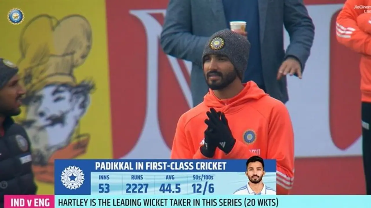IND vs ENG, 5th Test: Devdutt Padikkal receives Test cap; Ready for debut show in Dharamsala