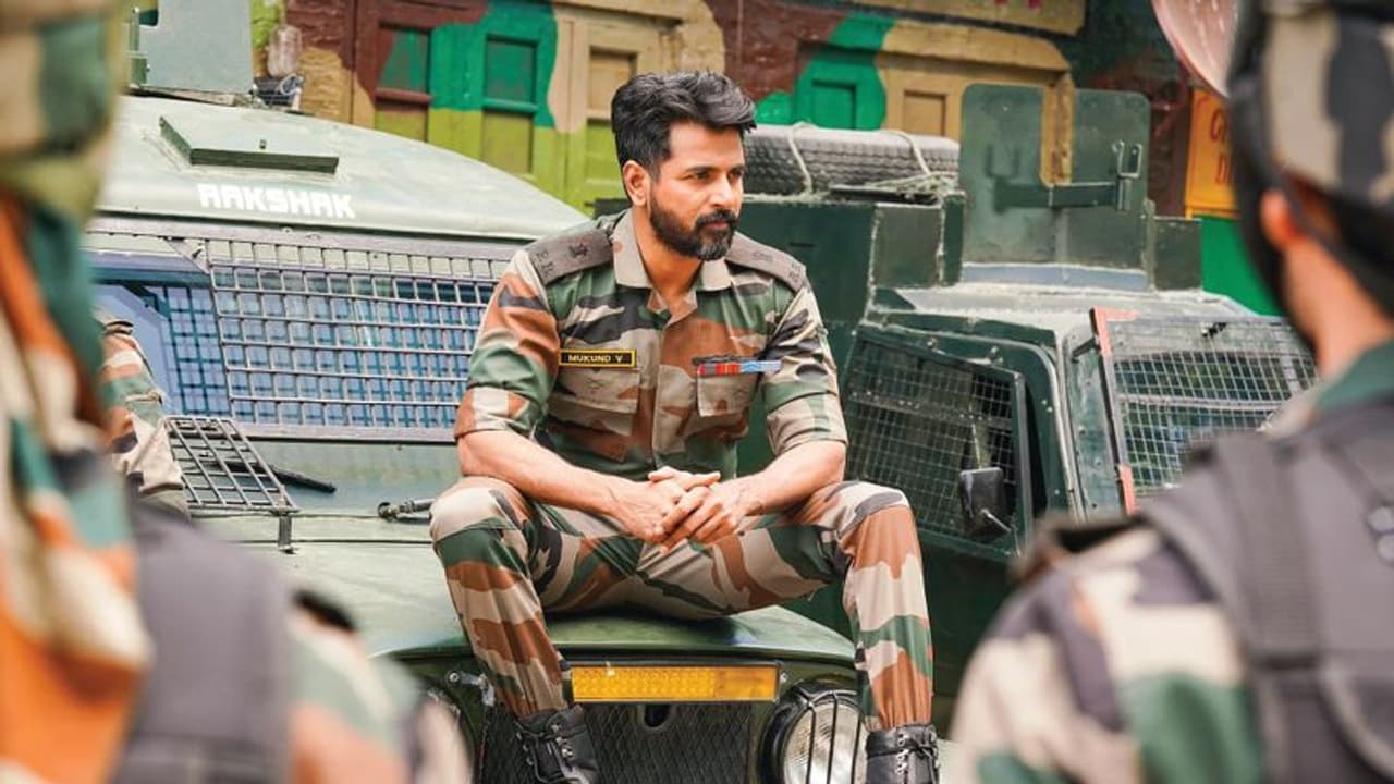 சுதந்திர தின ஸ்பெஷலாக... கமல் பாடிய தேசபக்தி பாடலுடன் வெளியான அமரன் படத்தின் மேக்கிங் வீடியோ