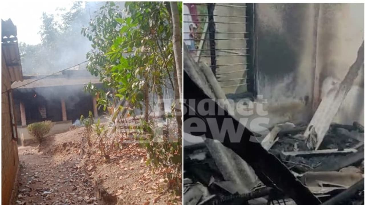 വീടിന് തീ വച്ച ശേഷം ഗൃഹനാഥൻ തൂങ്ങി മരിച്ചു; സംഭവം തിരുവനന്തപുരത്ത്, കുടുംബ പ്രശ്നമെന്ന് പ്രാഥമിക നിഗമനം വീടിന് തീ വച്ച ശേഷം ഗൃഹനാഥൻ തൂങ്ങി മരിച്ചു; സംഭവം തിരുവനന്തപുരത്ത്, കുടുംബ പ്രശ്നമെന്ന് പ്രാഥമിക നിഗമനം