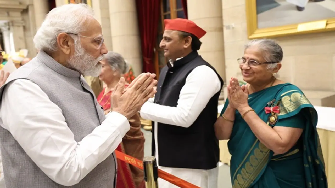 ராஜ்ய சபா எம்.பி.யாக இன்போசிஸ் சுதா மூர்த்தி நியமனம்.. பிரதமர் மோடி வாழ்த்து.. ராஜ்ய சபா எம்.பி.யாக இன்போசிஸ் சுதா மூர்த்தி நியமனம்.. பிரதமர் மோடி வாழ்த்து..