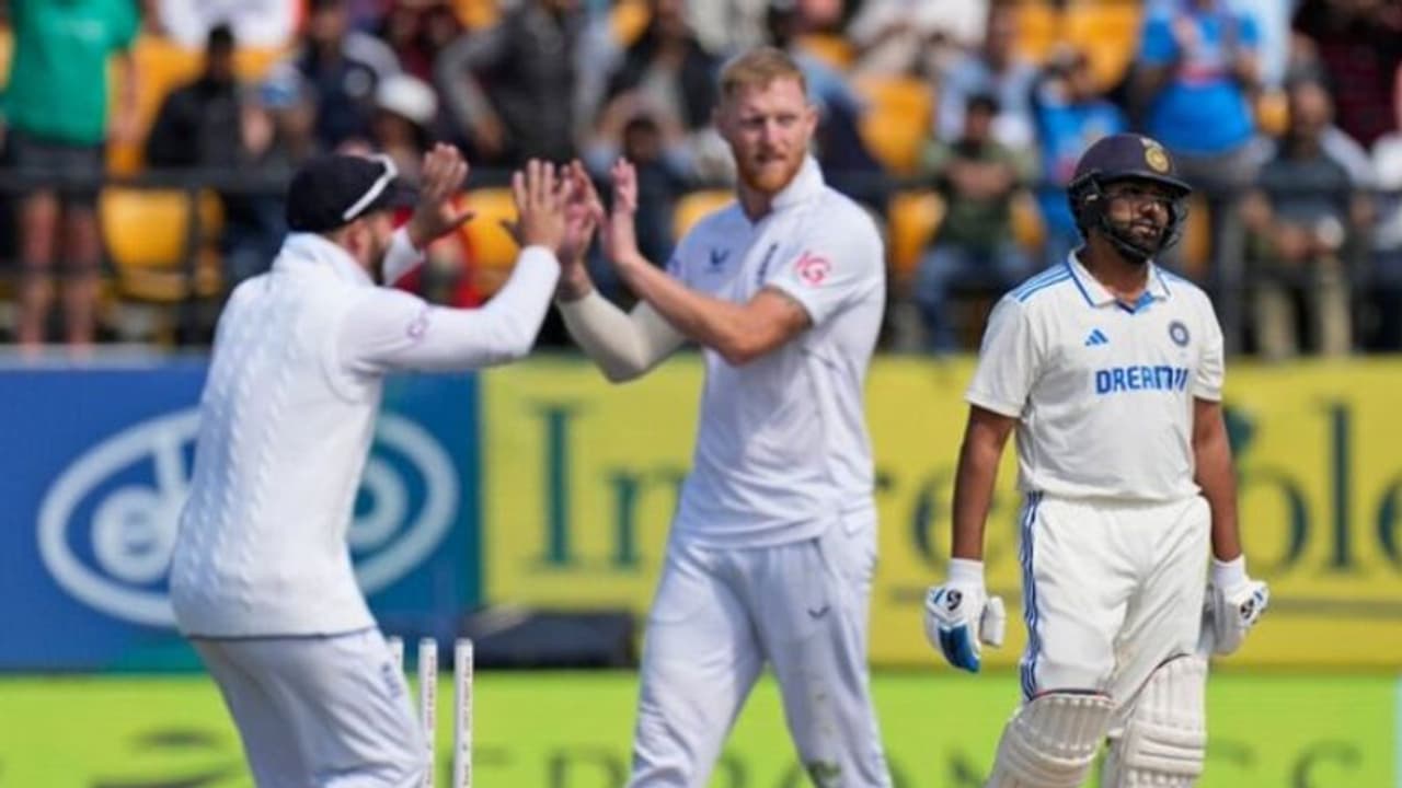 யார் யாரோ போட்டாங்க… ஒன்னும் செய்ய முடியல – வேறு வழியேயில்லாம களத்துக்கு வந்து ஸ்டோகஸ் – ரோகித் சர்மா காலி!