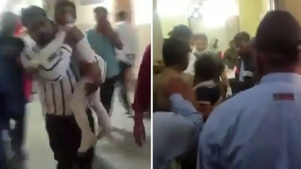 Maha Shivratri shocker: 14 children electrocuted during procession in Rajasthan's Kota; WATCH viral video Maha Shivratri shocker: 14 children electrocuted during procession in Rajasthan's Kota; WATCH viral video