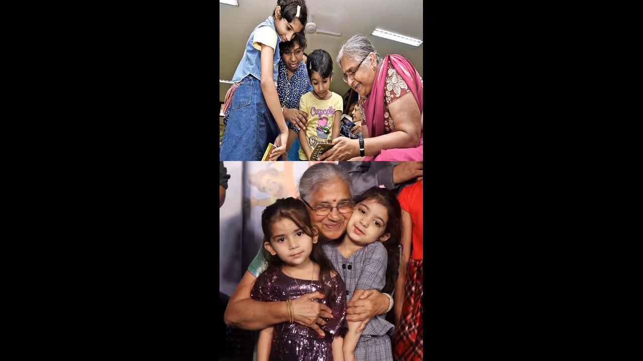 ಮಕ್ಕಳು ಅಮ್ಮನನ್ನು ನೋಡಿ ಇದನ್ನೆಲ್ಲಾ ಕಲೀತಾರೆ ಅಂತಾರೆ ಸುಧಾ ಮೂರ್ತಿ! 