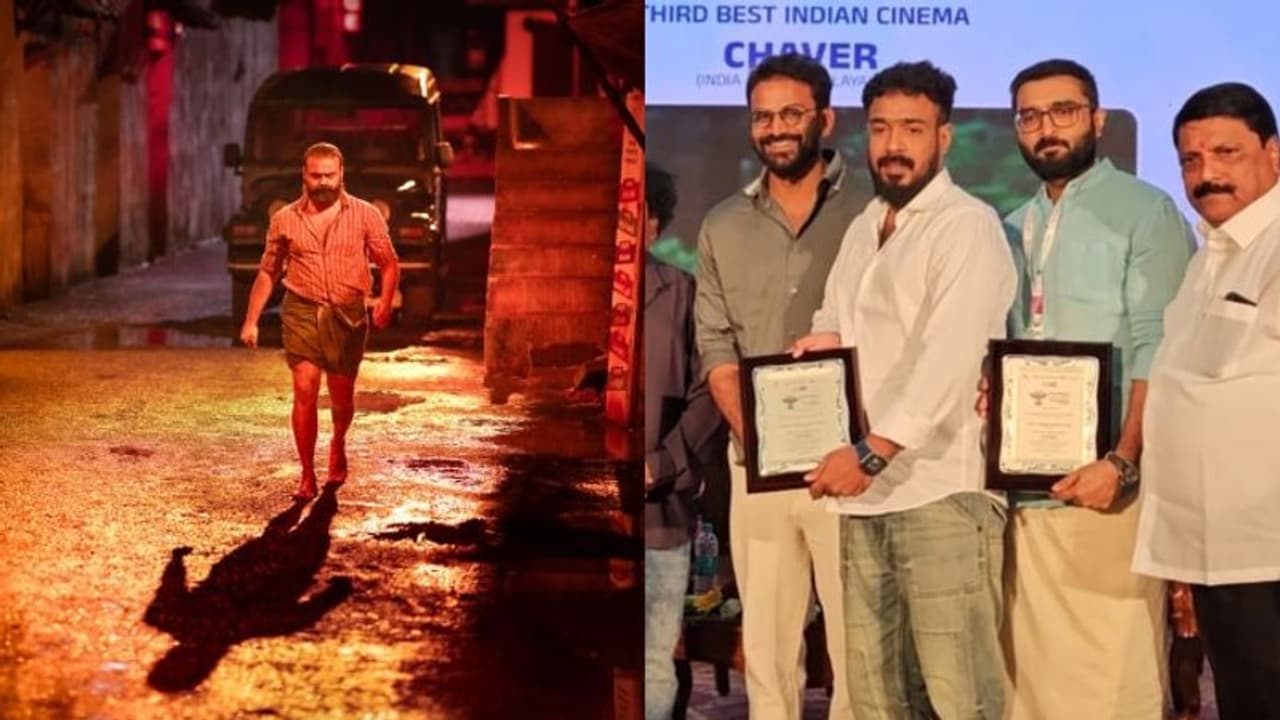 മികച്ച മൂന്നാമത്തെ ഇന്ത്യന്‍ സിനിമ; 'ചാവേറി'ന് പുരസ്‍കാരം ഏറ്റുവാങ്ങി ടിനു പാപ്പച്ചന്‍