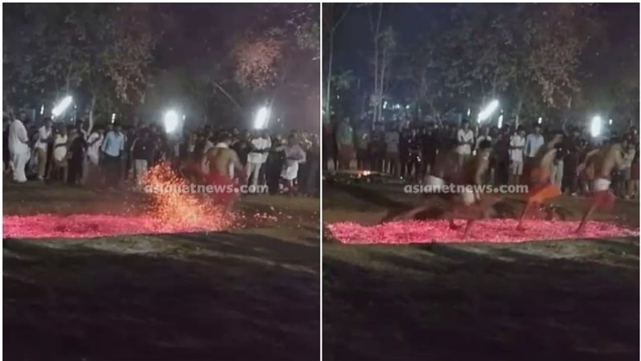 കനല്ച്ചാട്ടത്തിനിടെ 10വയസുകാരന് തീക്കൂനയിലേക്ക് വീണു; ദാരുണ സംഭവത്തിൽ കേസെടുത്ത് പൊലീസ് കനല്ച്ചാട്ടത്തിനിടെ 10വയസുകാരന് തീക്കൂനയിലേക്ക് വീണു; ദാരുണ സംഭവത്തിൽ കേസെടുത്ത് പൊലീസ്