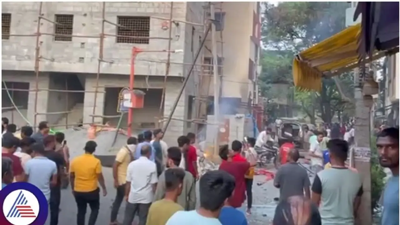 ಬೆಂಗಳೂರಲ್ಲಿ ಮತ್ತೊಂದು ಬ್ಲಾಸ್ಟ್: ಇದು ಬಾಂಬ್ ಅಲ್ಲ, ಕಾರ್ ಗ್ಯಾರೇಜಿನ ಗ್ಯಾಸ್ ವೆಲ್ಡಿಂಗ್ ಮಶಿನ್!