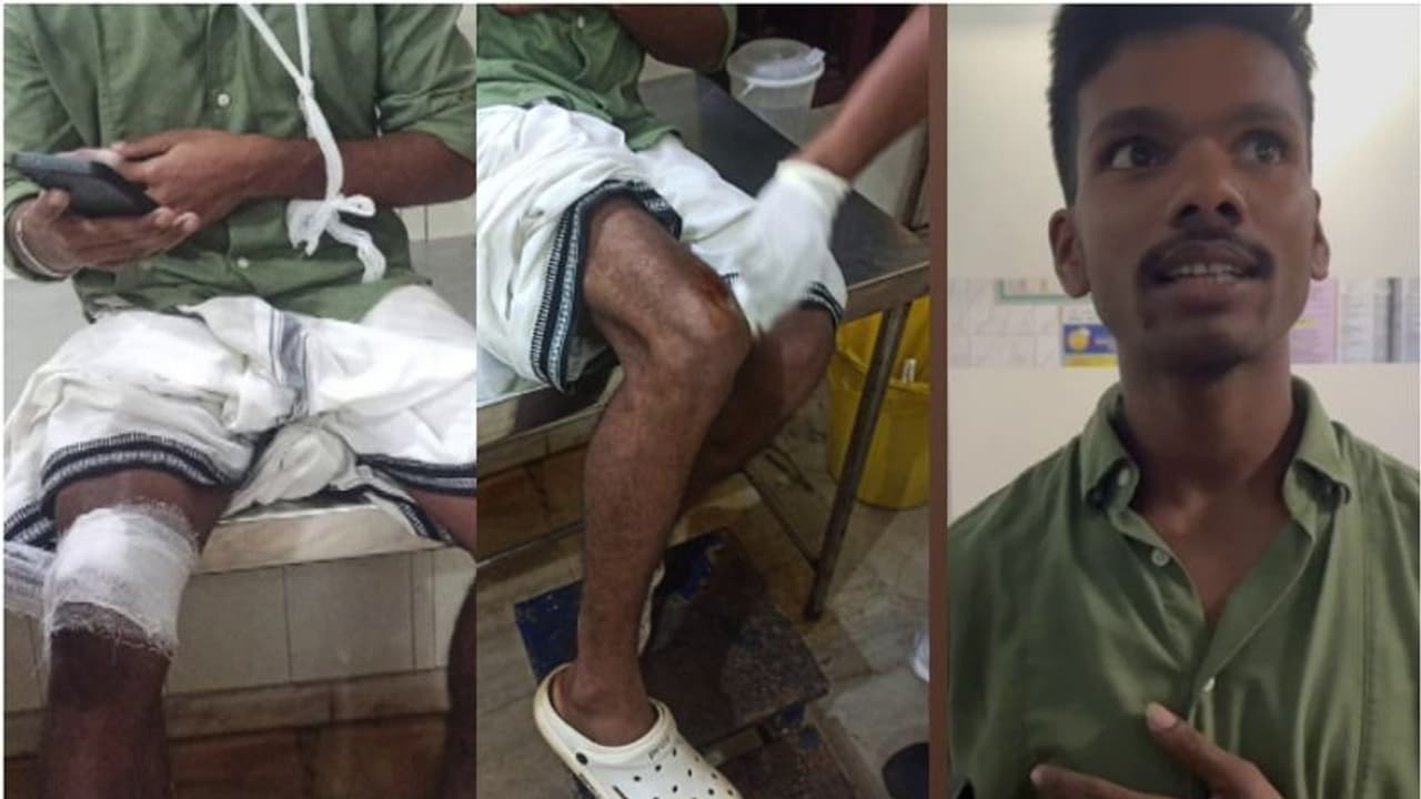 'വാഹന പരിശോധനക്കിടെ വണ്ടി നിർത്തിയില്ല, സ്റ്റേഷനിൽ വെച്ച് സൈനികനെ പൊലീസ് ക്രൂരമായി മർദ്ദിച്ചു' ; പരാതി 'വാഹന പരിശോധനക്കിടെ വണ്ടി നിർത്തിയില്ല, സ്റ്റേഷനിൽ വെച്ച് സൈനികനെ പൊലീസ് ക്രൂരമായി മർദ്ദിച്ചു' ; പരാതി