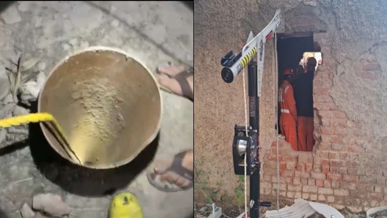 Suspected thief falls into borewell at Delhi Jal Board plant, rescue operation underway