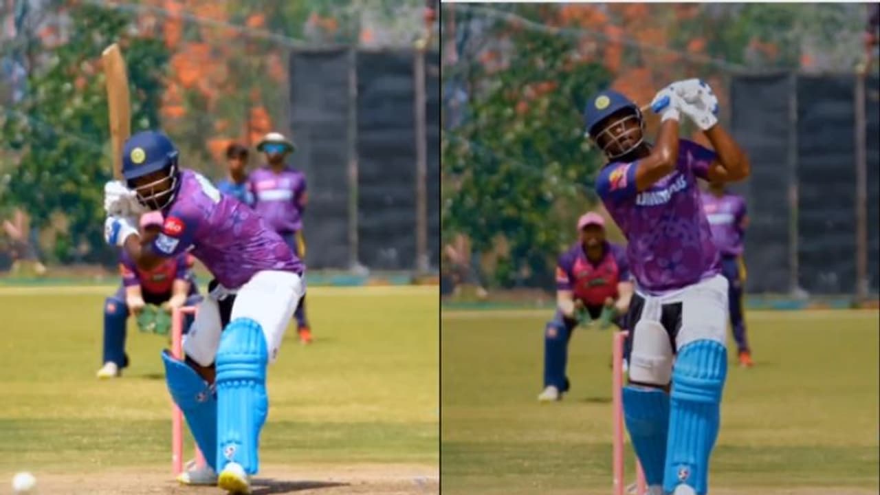 സിക്സുകളോട് പ്രേമലു; ബൗളര്മാരെ ചറപറാ പറത്തി സഞ്ജു സാംസണ് വീഡിയോ സിക്സുകളോട് പ്രേമലു; ബൗളര്മാരെ ചറപറാ പറത്തി സഞ്ജു സാംസണ് വീഡിയോ