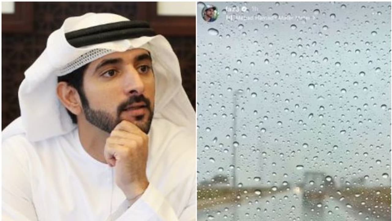 ദുബൈ കിരീടാവകാശിയുടെ മഴ റൈഡ്; വീഡിയോ പോസ്റ്റ് ചെയ്ത് ശൈഖ് ഹംദാന്‍ 
