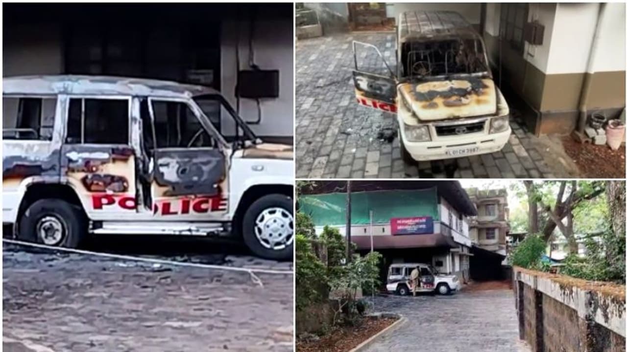 കത്തിയതല്ല! വടകര ഡിവൈഎസ്പിയുടെ ഔദ്യോഗിക വാഹനം പുലർച്ചെ കത്തിച്ചത്, ഒരാൾ അറസ്റ്റിൽ കത്തിയതല്ല! വടകര ഡിവൈഎസ്പിയുടെ ഔദ്യോഗിക വാഹനം പുലർച്ചെ കത്തിച്ചത്, ഒരാൾ അറസ്റ്റിൽ