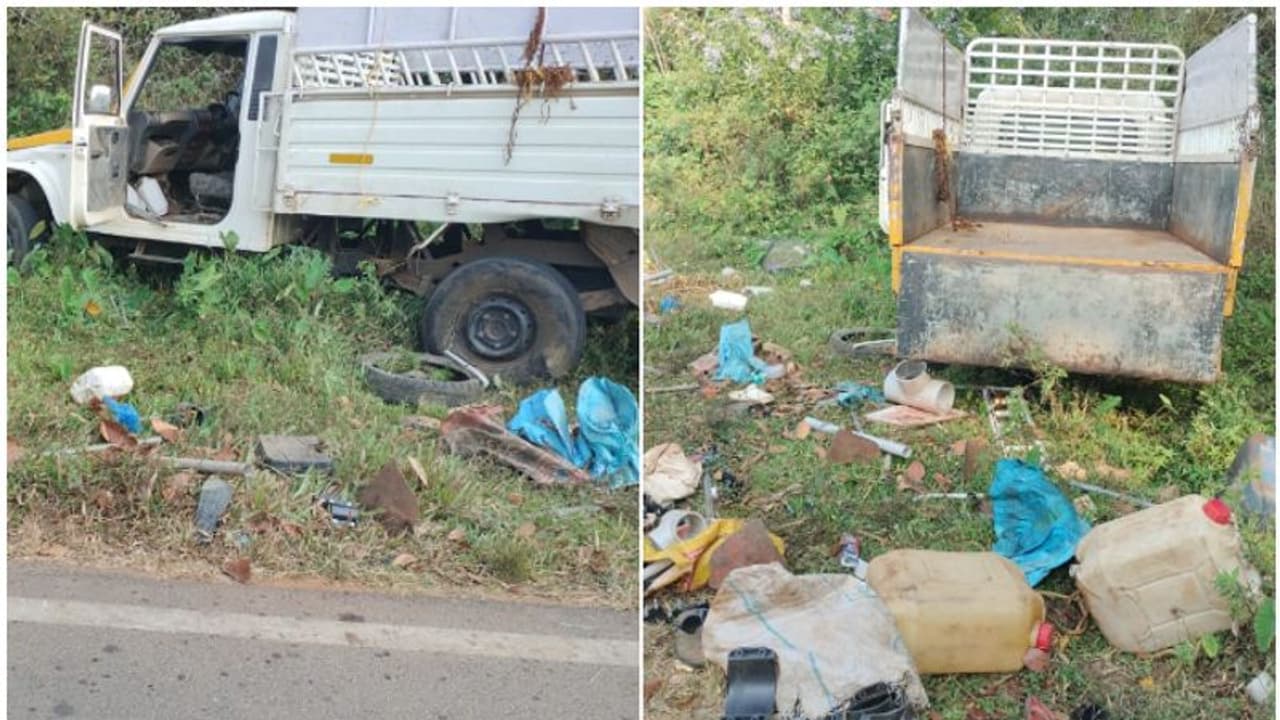 ജൽ ജീവൻ മിഷന്റെ കരാർ തൊഴിലാളികൾ സഞ്ചരിച്ച പിക്കപ്പ് മറിഞ്ഞു; ഒരാൾ മരിച്ചു, നിരവധിപേർക്ക് പരിക്ക്