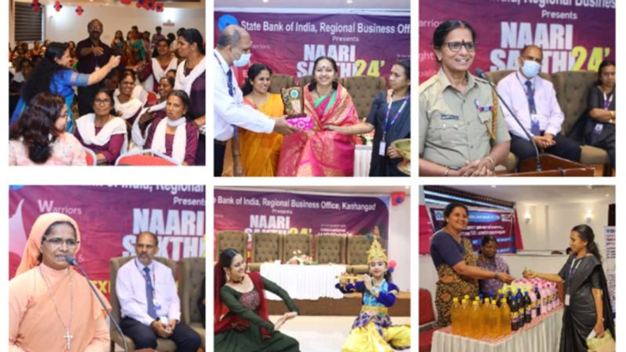 ഡ്രൈവിംഗ് പരിശീലക, എഴുത്തുകാരി, പൊലീസുകാരി, അങ്ങനെ അവരവരായി തിളങ്ങിയ കൂട്ടം; ആദരമൊരുക്കി എസ്ബിഐ 'നാരീശക്തി'