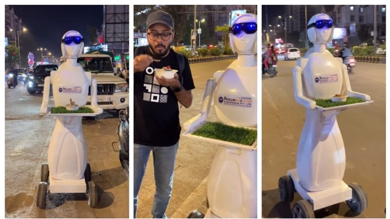 'റോബോ ഒരു ഗ്ലാസ് ഐസ് ഗോല...'; റോബോട്ടിക്ക് കഫേയില്‍ വെയ്റ്റര്‍ ജോലിക്ക് റോബാര്‍ട്ട്, പേര് ഐഷ! 