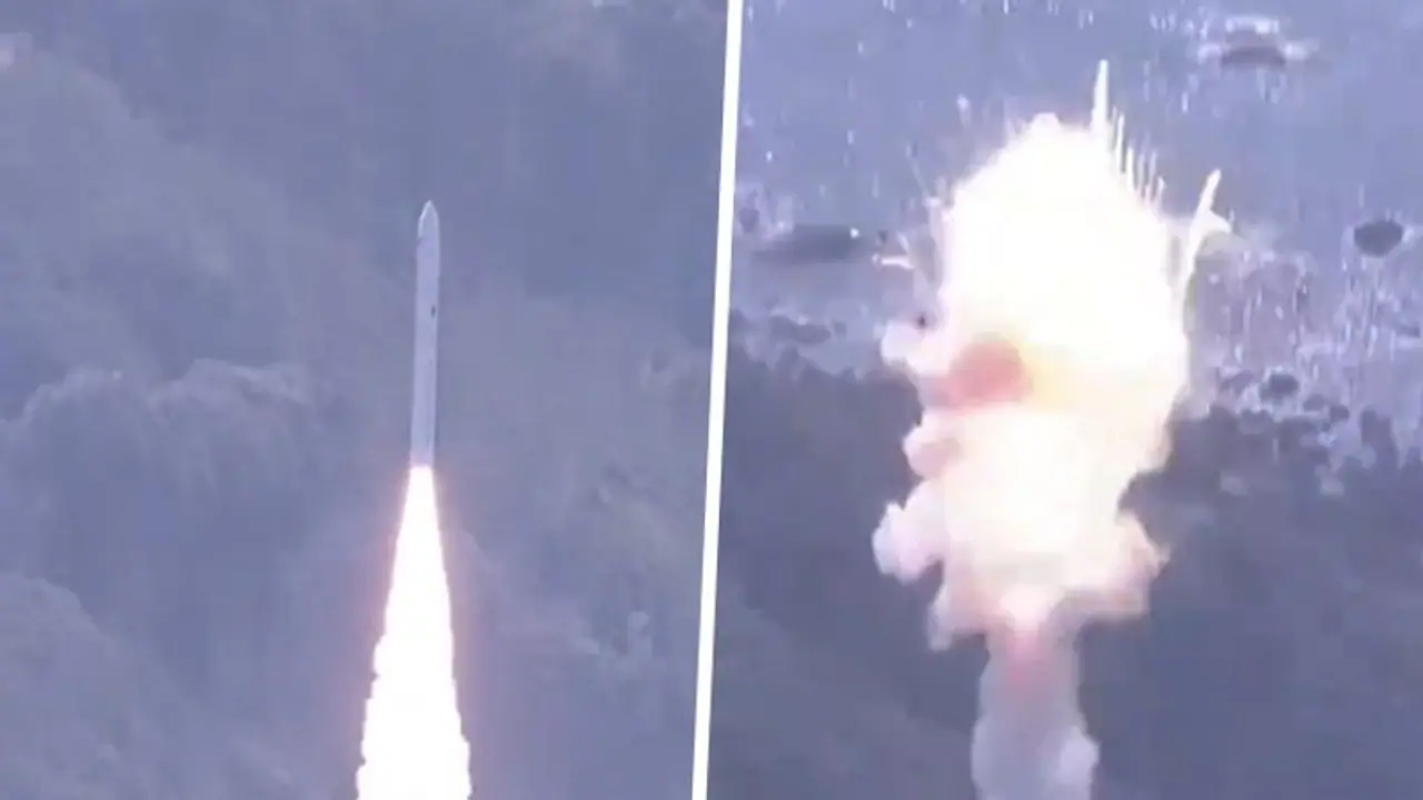 Explosion rocks Space One's debut launch: Kairos rocket destroyed mid flight (WATCH) Explosion rocks Space One's debut launch: Kairos rocket destroyed mid flight (WATCH)
