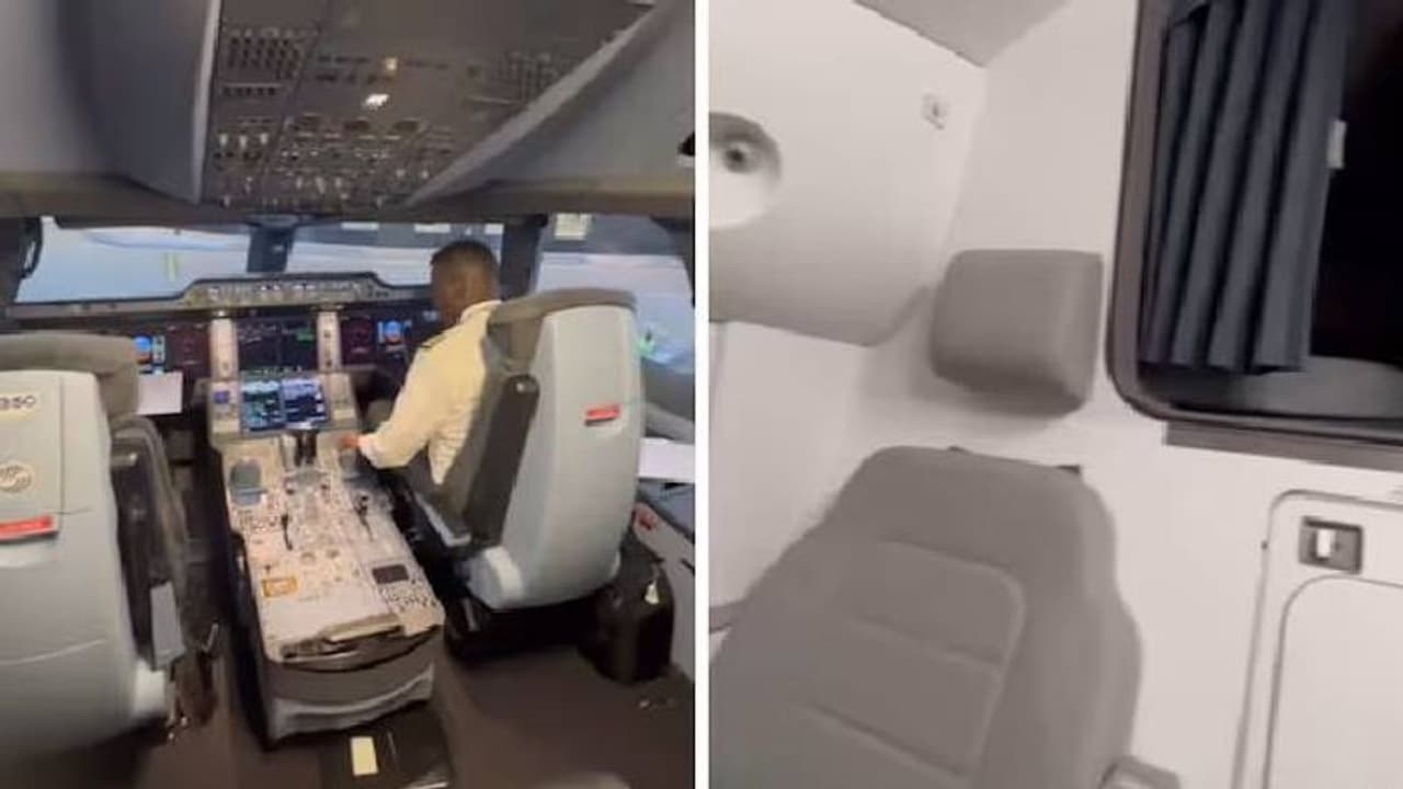 വിമാനത്തിൽ പൈലറ്റുമാർ ഉറങ്ങുന്നതെങ്ങനെ, എവിടെ? വീഡിയോ കാണാം വിമാനത്തിൽ പൈലറ്റുമാർ ഉറങ്ങുന്നതെങ്ങനെ, എവിടെ? വീഡിയോ കാണാം