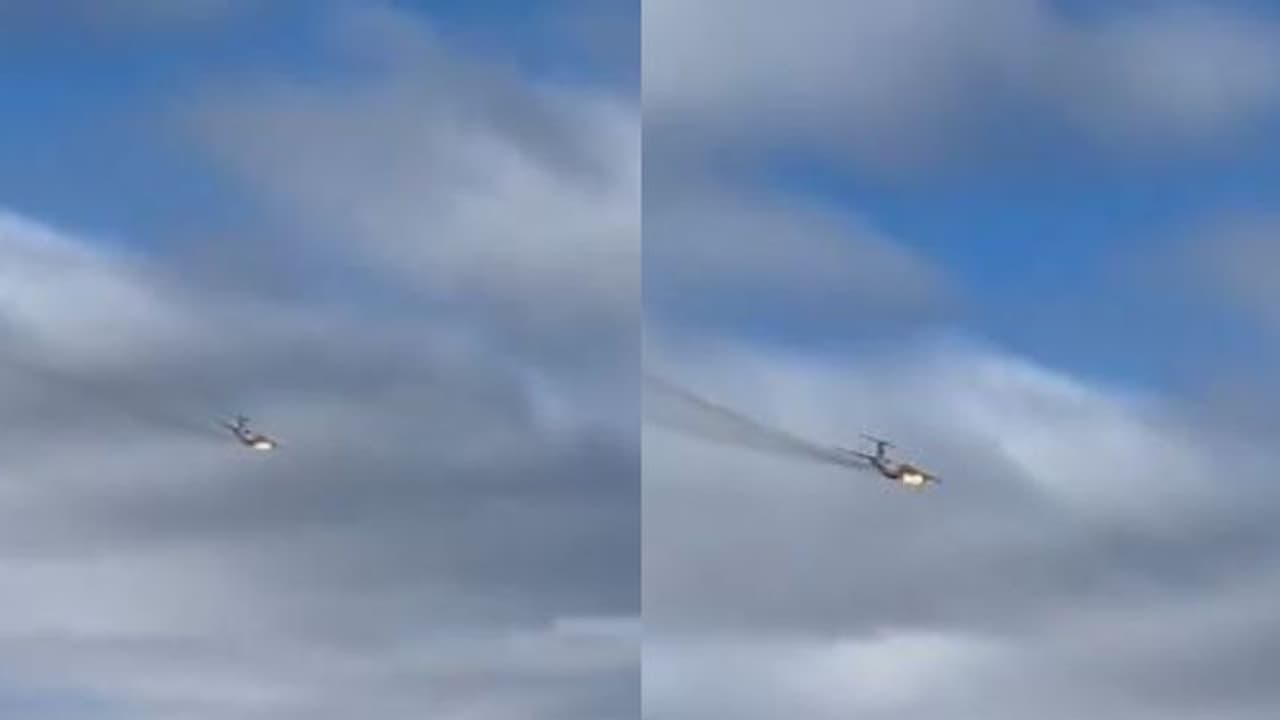 ടേക്ക് ഓഫീന് പിന്നാലെ എൻജിനിൽ തീ പടർന്നു, കൂപ്പുകുത്തി വിമാനം, യാത്രക്കാർക്ക് ദാരുണാന്ത്യം 