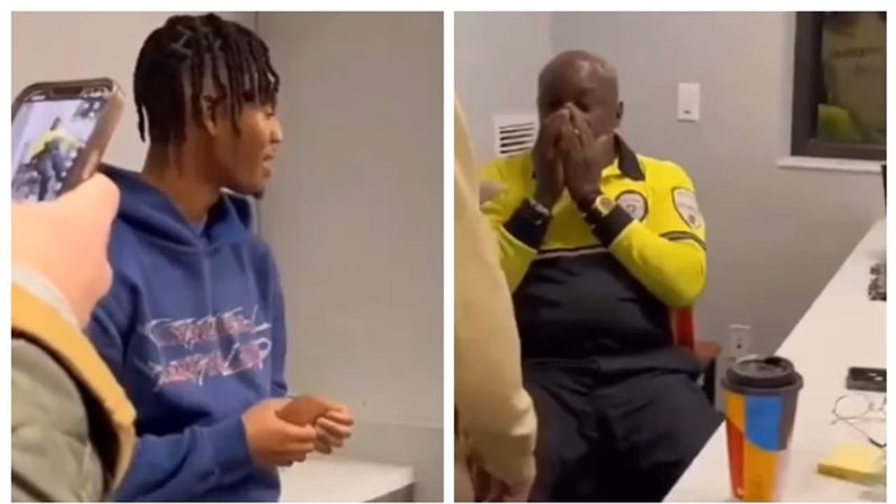 11 വർഷമായി സെക്യൂരിറ്റി, പക്ഷേ വീട്ടിൽ പോകാൻ പണമില്ല; പിരിവെടുത്ത് വിമാന ടിക്കറ്റ് നല്കി വിദ്യാർത്ഥികൾ 11 വർഷമായി സെക്യൂരിറ്റി, പക്ഷേ വീട്ടിൽ പോകാൻ പണമില്ല; പിരിവെടുത്ത് വിമാന ടിക്കറ്റ് നല്കി വിദ്യാർത്ഥികൾ