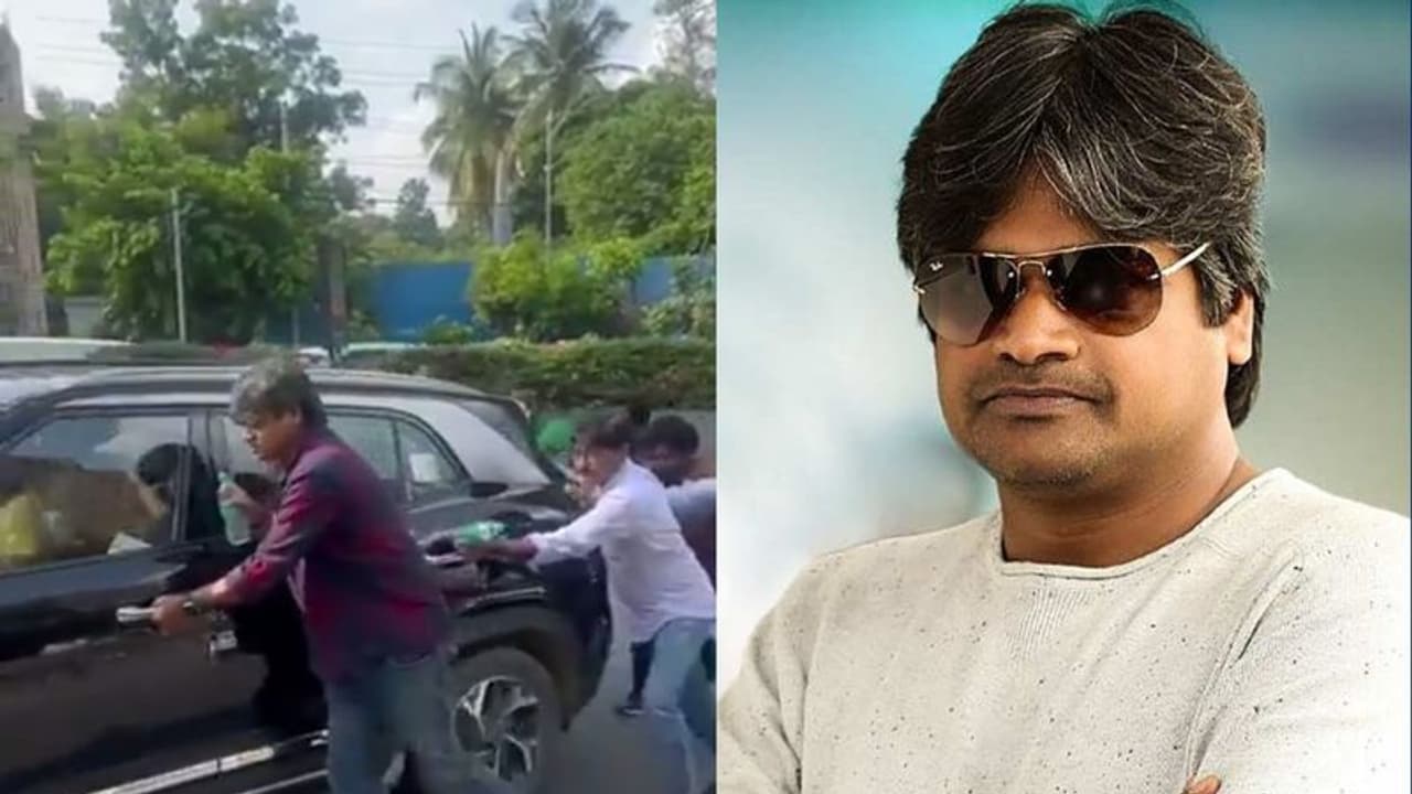 ఆగిపోయిన కారు తోసుకుంటూ పోయిన పవన్ కళ్యాణ్ డైరెక్టర్.. వీడియో వైరల్!