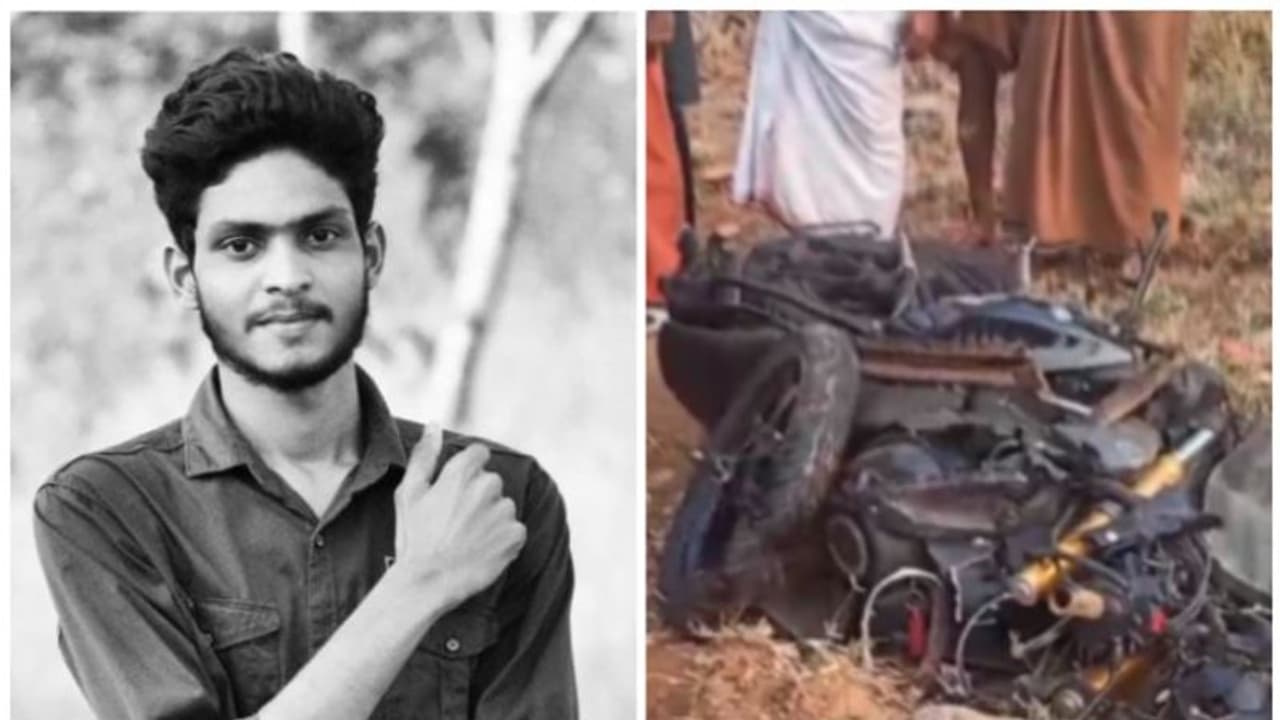 ബസിന് മുന്നിലേക്ക് ബൈക്ക് ഇടിച്ചു കയറി; യുവാവിന് ദാരുണാന്ത്യം ബസിന് മുന്നിലേക്ക് ബൈക്ക് ഇടിച്ചു കയറി; യുവാവിന് ദാരുണാന്ത്യം