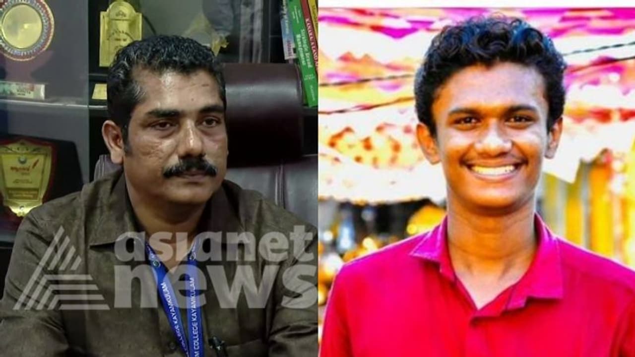 നിഖിൽ തോമസിന്റെ വ്യാജ സർട്ടിഫിക്കറ്റ് വിവാദം; അച്ചടക്ക നടപടി നേരിട്ട അധ്യാപകനെ പ്രിന്സിപ്പലാക്കാന് നീക്കം നിഖിൽ തോമസിന്റെ വ്യാജ സർട്ടിഫിക്കറ്റ് വിവാദം; അച്ചടക്ക നടപടി നേരിട്ട അധ്യാപകനെ പ്രിന്സിപ്പലാക്കാന് നീക്കം