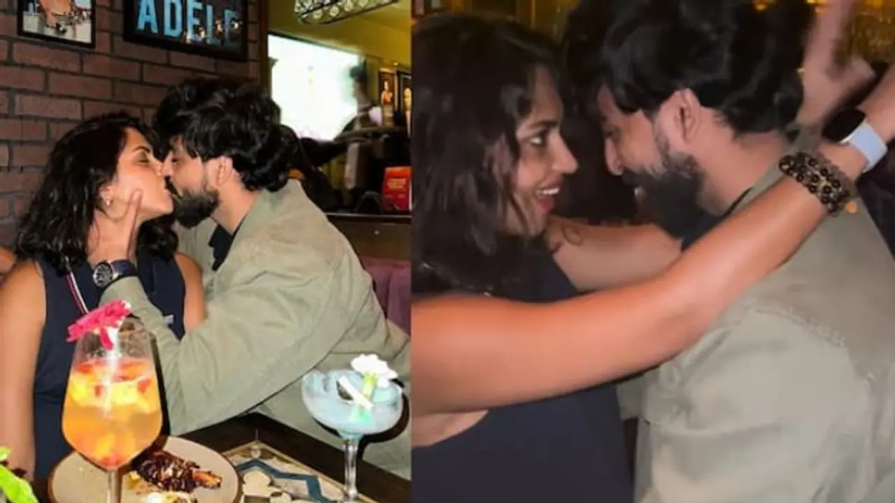 கல்யாணமாகி 4 மாசம்; கர்ப்பமாகி 7 மாசம்! வயிற்றில் குழந்தையோடு பார்ட்டியில் ஆடி பாடி பரவசமாக கொண்டாடிய அமலாபால்