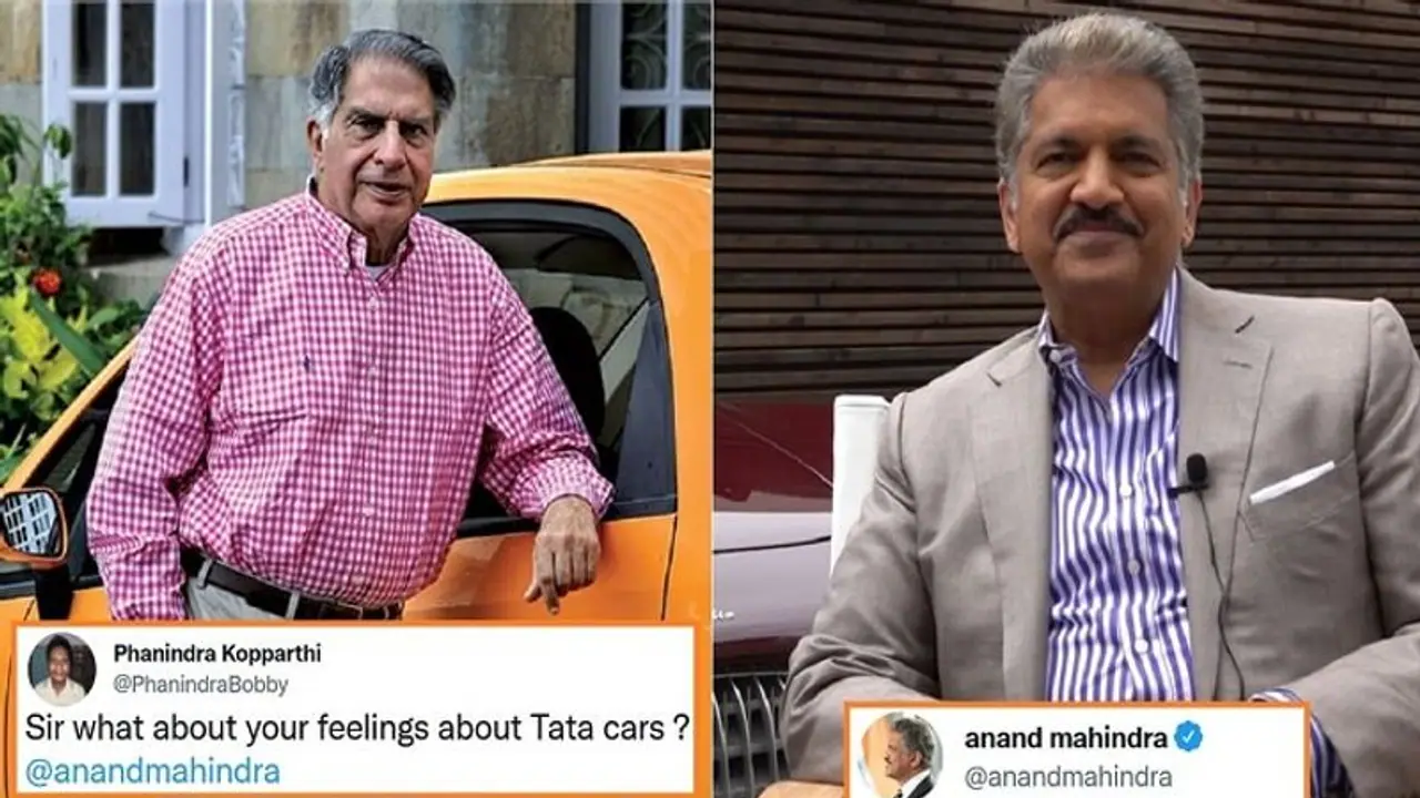 ಟಾಟಾ ಜೊತೆಗಿನ ಸ್ಪರ್ಧೆಯ ಕುರಿತು ಟ್ರೋಲ್, ಆನಂದ್ ಮಹೀಂದ್ರಾ ನೀಡಿದ್ರು ಅದ್ಭುತ ಉತ್ತರ..! ಟಾಟಾ ಜೊತೆಗಿನ ಸ್ಪರ್ಧೆಯ ಕುರಿತು ಟ್ರೋಲ್, ಆನಂದ್ ಮಹೀಂದ್ರಾ ನೀಡಿದ್ರು ಅದ್ಭುತ ಉತ್ತರ..!