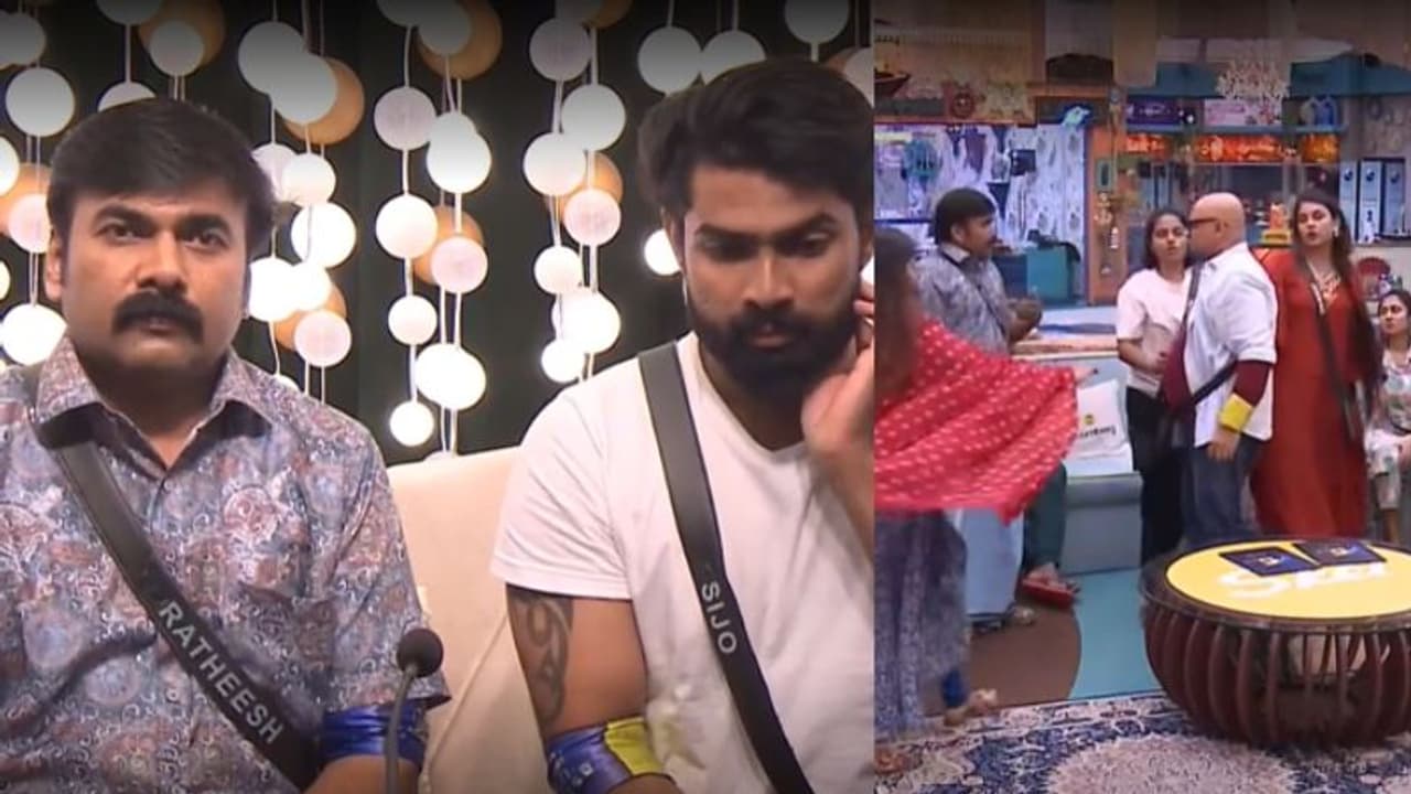 'എന്റെ പിള്ളേര് ചെകിടത്ത് തന്നേനെ', പോരടിച്ച് രതീഷും സുരേഷും; 'ഇതെന്താ ചന്തയോ ?' കട്ടക്കലിപ്പില്‍ ബിഗ് ബോസ് 